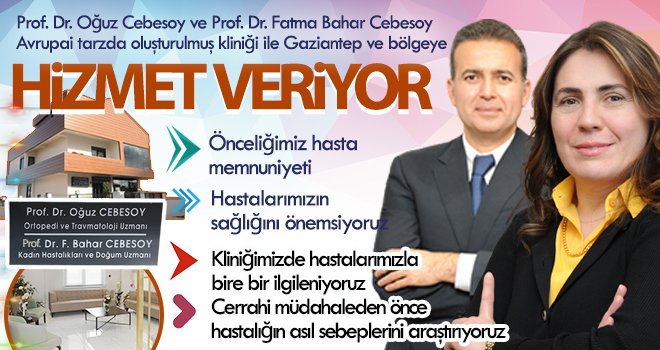 Gaziantep'te o klinik göz kamaştırıyor...