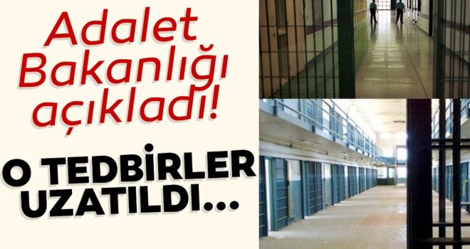 Cezaevi hükümlüleri için flaş karar!