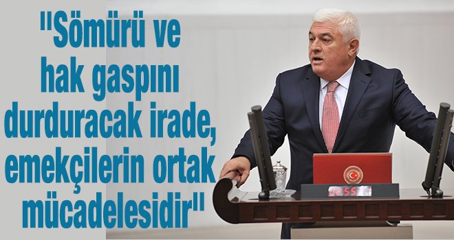 CHP'li Ekici'den 1 Mayıs çağrısı