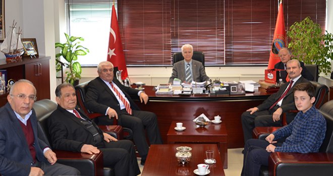 CHP'li Ekici’den Türkiye Emekliler Derneği Başkanı Ergün’e Ziyaret