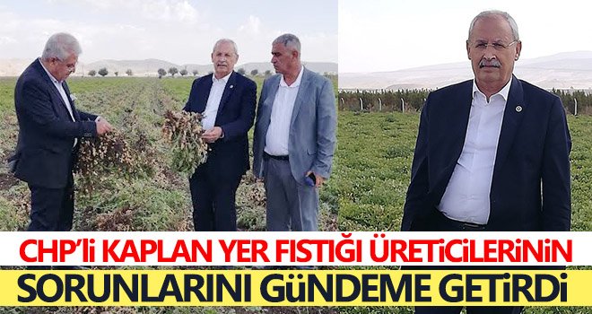 CHP'li Kaplan, çiftçi ve esnafla bir araya geldi