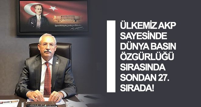 CHP'li Kaplan'dan 10 Ocak Çalışan Gazeteciler Günü mesajı