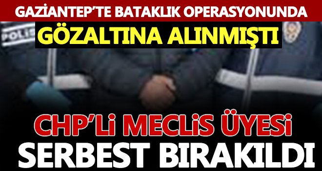 CHP’li Meclis Üyesi gözaltına alınmıştı! Serbest bırakıldı