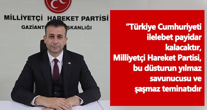 Çıkmaz'dan 29 Ekim Cumhuriyet Bayramı mesajı