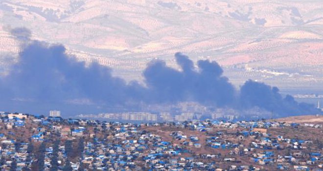 Cinderes bombalanıyor