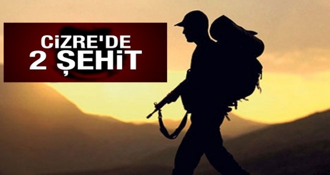 Cizre'de Çatışma: 1 Asker ve 1 Polis Şehit