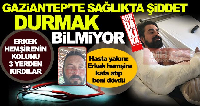 Çocuk hastanesinde saldırı: Hemşirenin kolu kırıldı