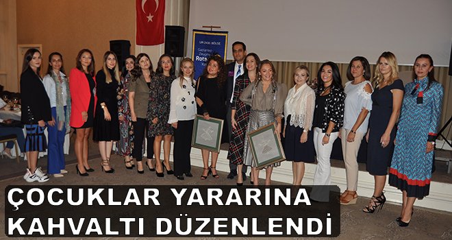 Çocuklar yararına kahvaltı düzenlendi