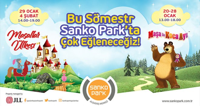 Çocuklara tatil armağanı Sanko Park'tan