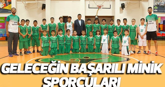 Çocuklardan basketbola büyük ilgi