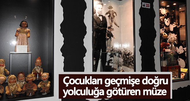 Çocukları geçmişe doğru yolculuğa götüren müze