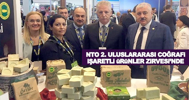 Coğrafi İşaret Tescil Belgeli ürünlerini sergilendi