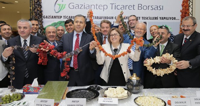 Coğrafi işaret tescili başvurusundan Gaziantep öncü