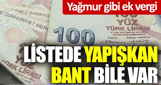 Çok sayıda ürüne yüzde 30 gümrük vergisi getirildi