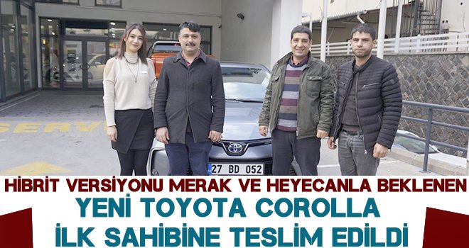 Corolla bir ilk: Hibrit Versiyon...
