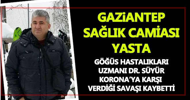 Covid-19 hastalarının umudu olan doktor hayatını kaybetti