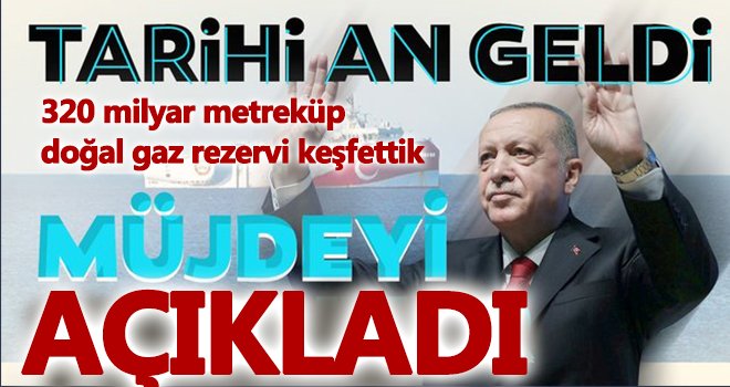 Cumhurbaşkanı Erdoğan, müjdeyi açıkladı!..