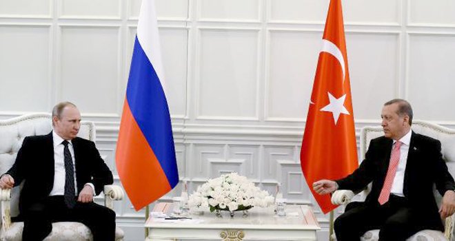 Cumhurbaşkanı Erdoğan Putin ile görüştü...