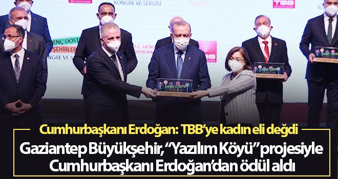Cumhurbaşkanı Erdoğan: TBB’ye kadın eli değdi