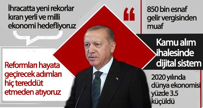 Cumhurbaşkanı Erdoğan'dan flaş açıklamalar...