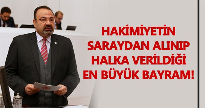 Cumhuriyeti ve kazanımlarını korumak en asli görevimizdir