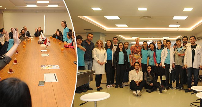 Dağlı, Ali Küncülü Ortaokulu öğrencilerini ağırladı