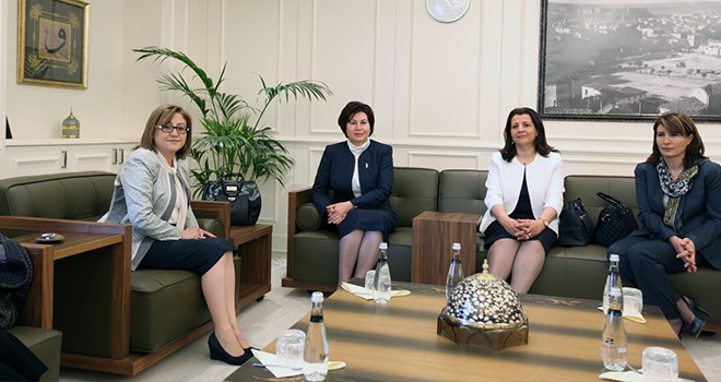 Danıştay Başkanı Güngör'den Şahin'e ziyaret