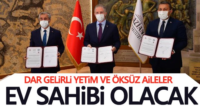Dar gelirli ailelere konut edindirme projesi...