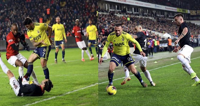 Zorlu karşılaşmada kazanan Fenerbahçe 0-2