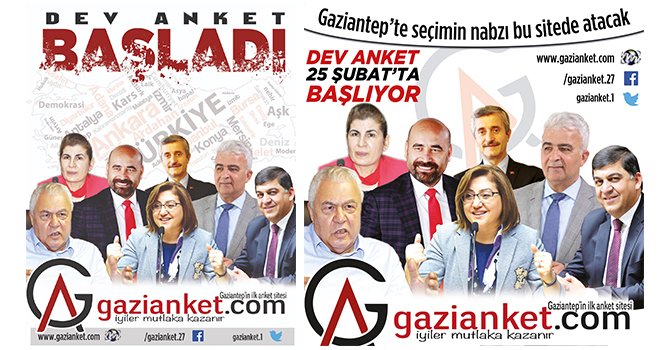 Dev anket bugün başlıyor!