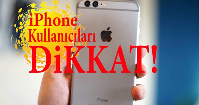 Dikkat! iPhone'ları çökerten hata...