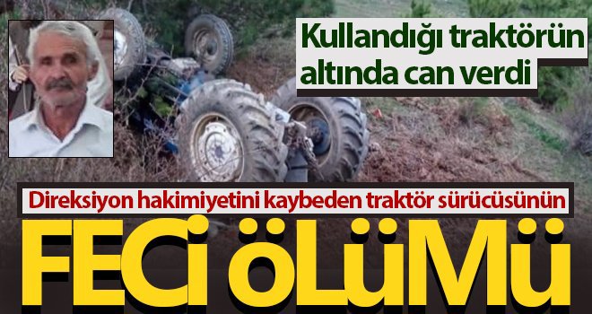 Direksiyon hakimiyetini kaybetti! Feci şekilde can verdi