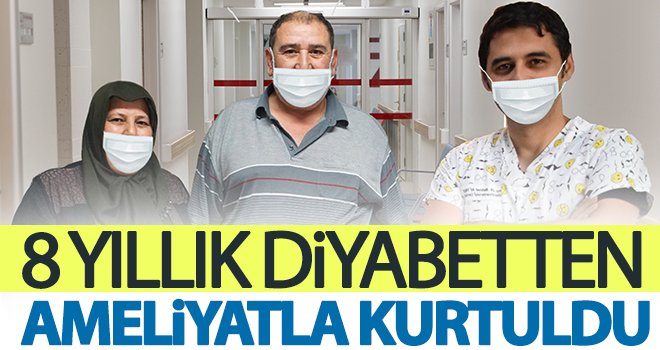 Diyabet hastası Anka Hastanesi'nde sağlığına kavuştu!