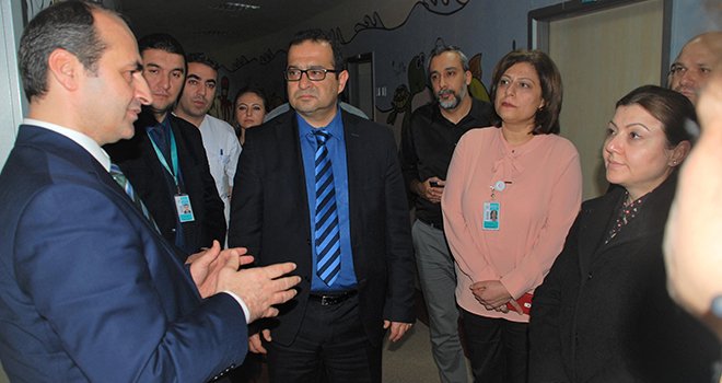 Doç. Dr. Turgut'tan İldeki kamu hastanelerine ziyaret