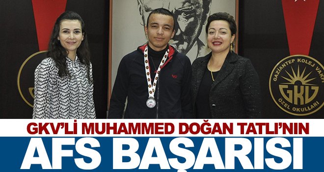 GKV'li Doğan Tatlı'dan büyük başarı