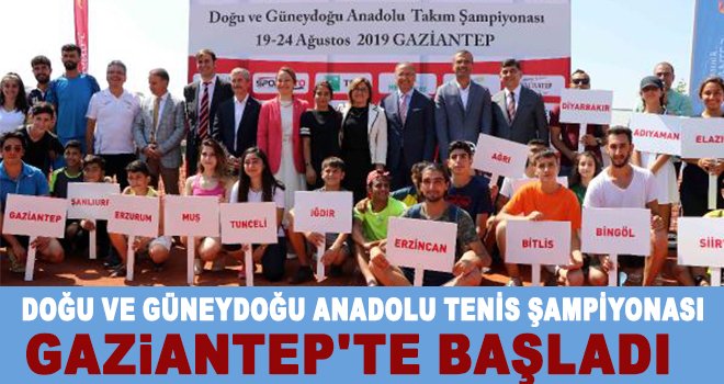 Doğu ve Güneydoğu Anadolu Takım Şampiyonası başladı