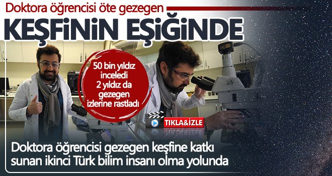 Doktora öğrencisi öte gezegen keşfinin eşiğinde 