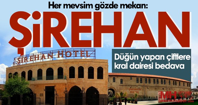 Düğün yapan çiftlere kral dairesi bedava