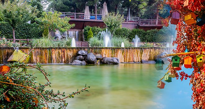 Şehitkamil, Dülük Tabiat Parkında sonbahar güzelliği