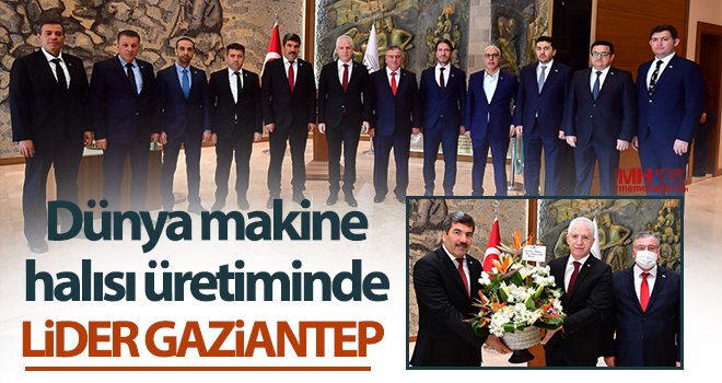 Dünya makine halısı üretiminde lider Gaziantep