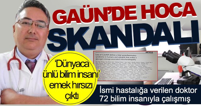 ‘Dünyaca ünlü bilim insanı’ emek hırsızı çıktı