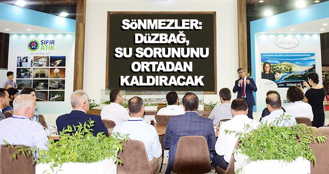 Düzbağ'la şehrin su sıkıntısı kökten çözüldü
