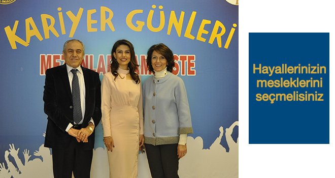 Ece Tatar Sıdal başarının sırlarını öğrencilerle paylaştı