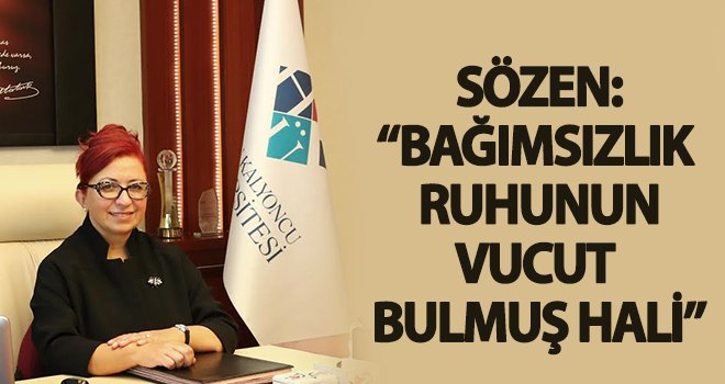 Edibe Sözen’in 12 Mart İstiklal Marşı’nın Kabulü mesajı