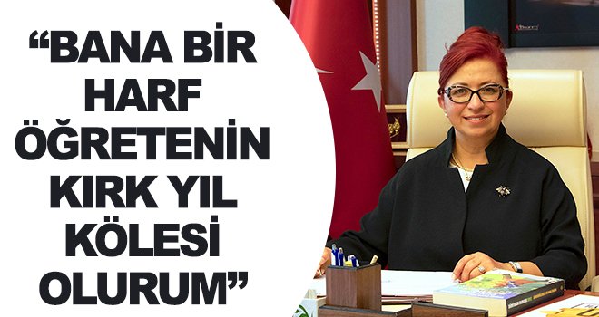 Edibe Sözen’in 24 Kasım Öğretmenler Günü mesajı