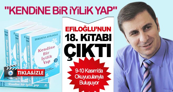 Efiloğlu'ndan konuşulacak kitap
