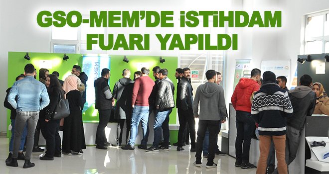 Eğitim alan kursiyerler için istihdam fuarı düzenlendi