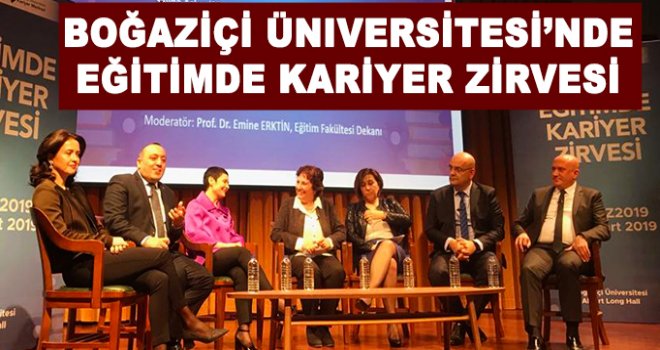 'Eğitim Yönetiminde Boğaziçili Olmak' konulu panel