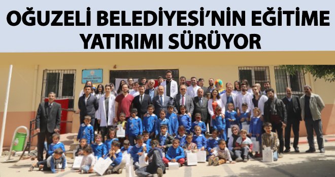 Eğitime yatırım, geleceğe yatırımdır