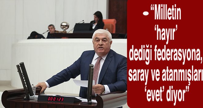 “Ne yaparlarsa yapsınlar, milleti kandıramayacaklar”